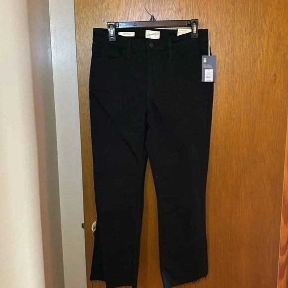 Universal Thread Black Vintage Stretch Ankle Bootcut Size 6 NWT - Picture 2 of 8